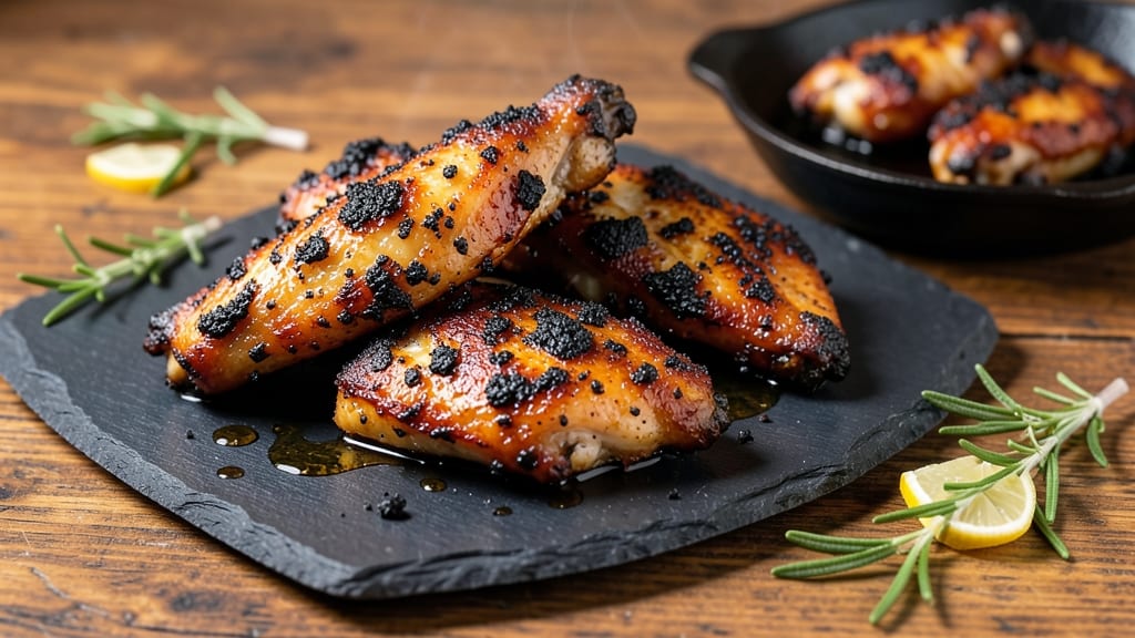 Baked Chicken Wings Black Recipe: Smoky-Spiced Crunch With Juicy Centers