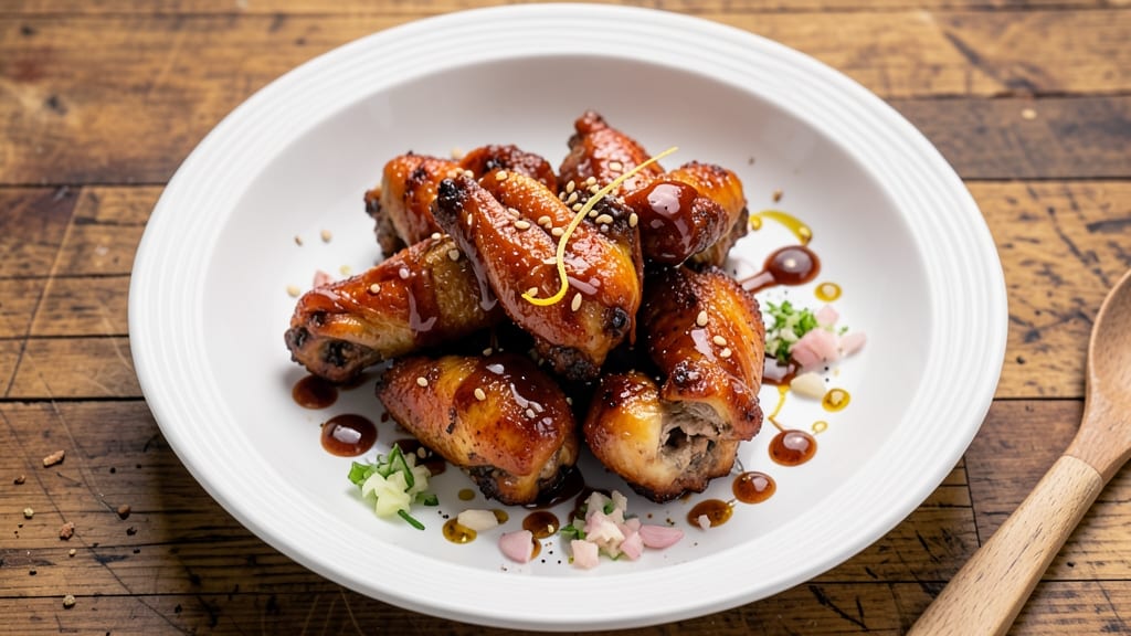 Baked Hoisin Sauce Chicken Wings Recipe: Glazed Crispiness With Sticky-Sweet Perfection