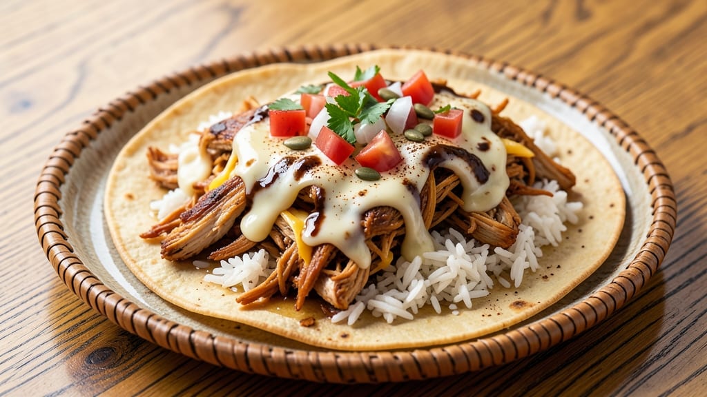 Baked Shredded Chicken Burrito Recipe: Cheesy Pull-Apart Magic in One Pan