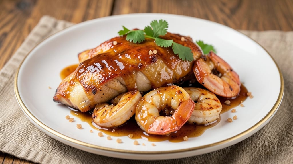 Applebee's Copycat Bourbon Chicken and Shrimp Recipe: Smoky-Sweet Glaze That Carries Every Bite