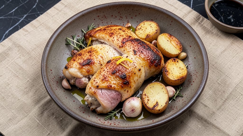 Boneless Chicken Thighs and Potatoes Recipe: One-Pan Crispy-Skinned Comfort
