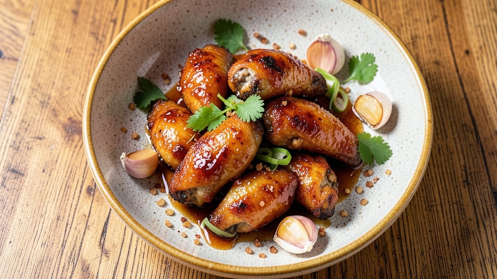 Baked Skinless Chicken Wings Recipe: Honey-Garlic Glaze for Sticky-Sweet Crunch