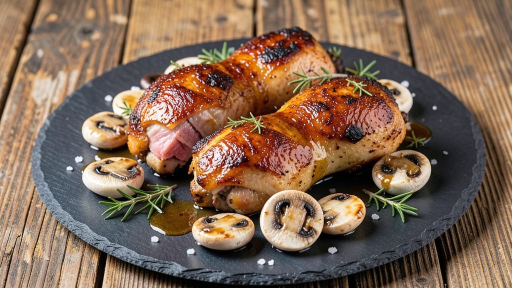 Baked Chicken Thighs With Mushrooms Recipe: Savory Herb Crust Meets Earthy Mushroom Depth