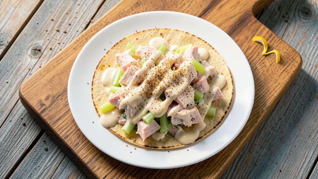 Arby's Chicken Salad Wrap Recipe: Crispy Tortilla Crowns With Creamy Ranch Rivers