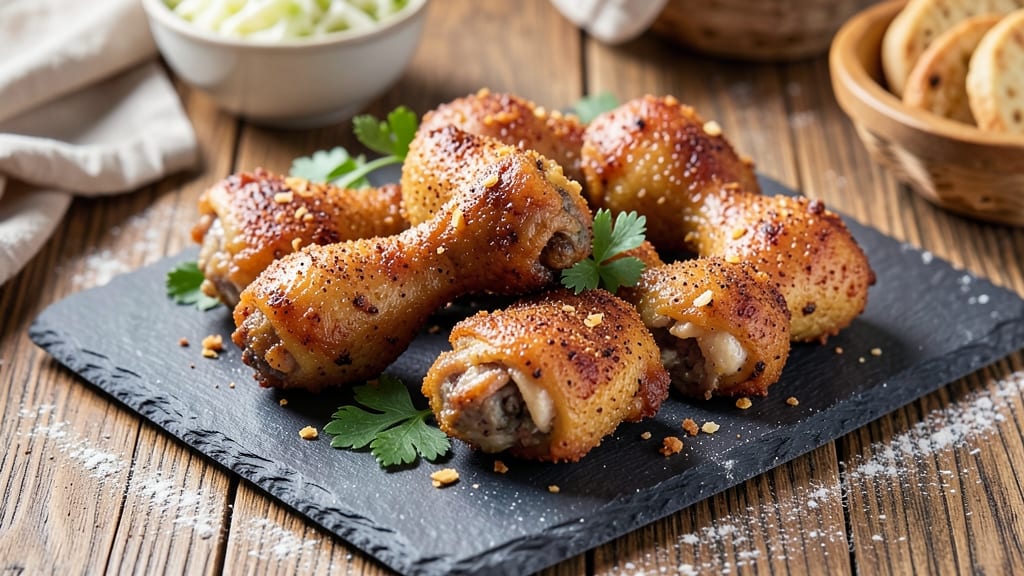 Best Oven-Baked Fried Chicken Drumsticks Recipe: Crispy Crust, Juicy Meat Without Deep-Frying