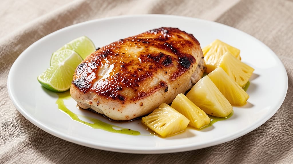 Baked Chicken Breast With Fresh Pineapple Recipe: Tropical Glaze That Caramelizes in 30 Minutes