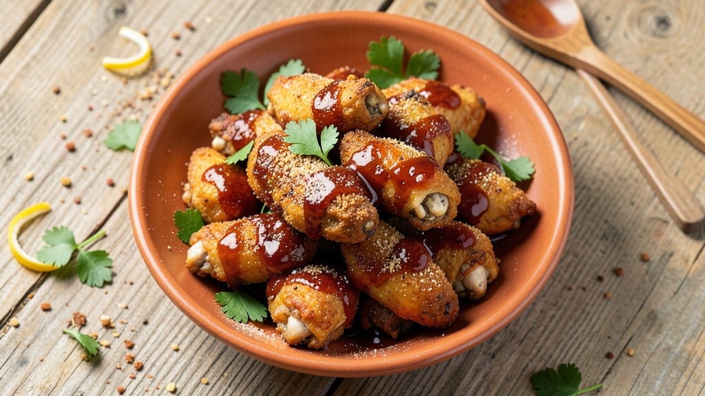 Baked Chicken Party Wings Recipe: Crispy Bites with Juicy Centers