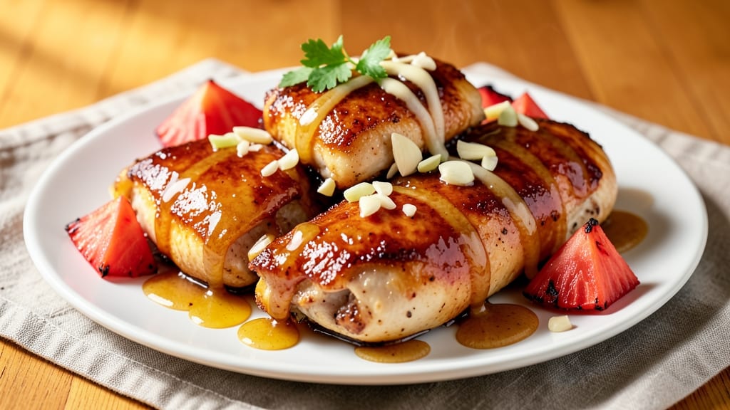 Baked Hawaiian Chicken Thighs Recipe: Pineapple-Braised Caramelized Crisp