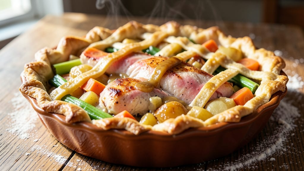 Betty Crocker's Gluten Free Chicken Pot Pie Recipe: Crispy Top, Silky Filling, One-Pan Magic
