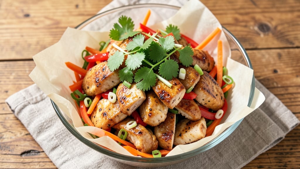 Barefoot Contessa's Chinese Chicken Salad Recipe: Crunchy Edible Paper Wraps With Zesty Peanut Dressing