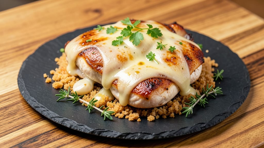 Baked Asiago Chicken Recipe: Crispy Herb-Crusted Cheese Rivers