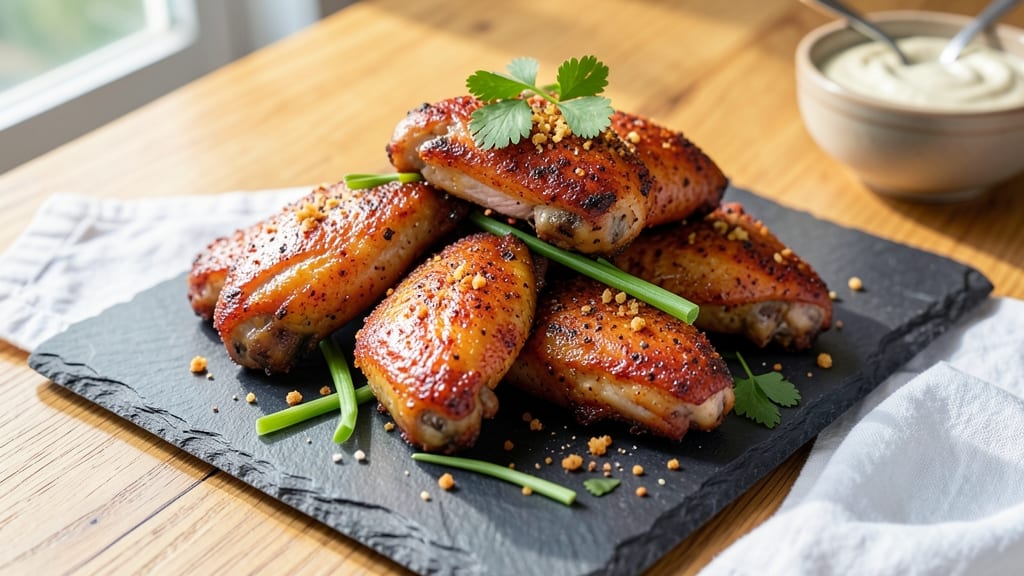 Baked Cajun Chicken Wings Recipe: Spicy Crispy Bites with Tangy Zing