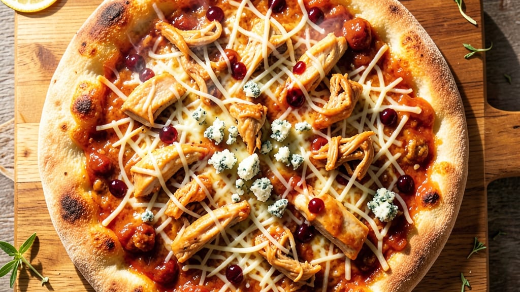 Buffalo Chicken Naan Pizza Recipe: Spicy Kick and Crispy Crust Fusion
