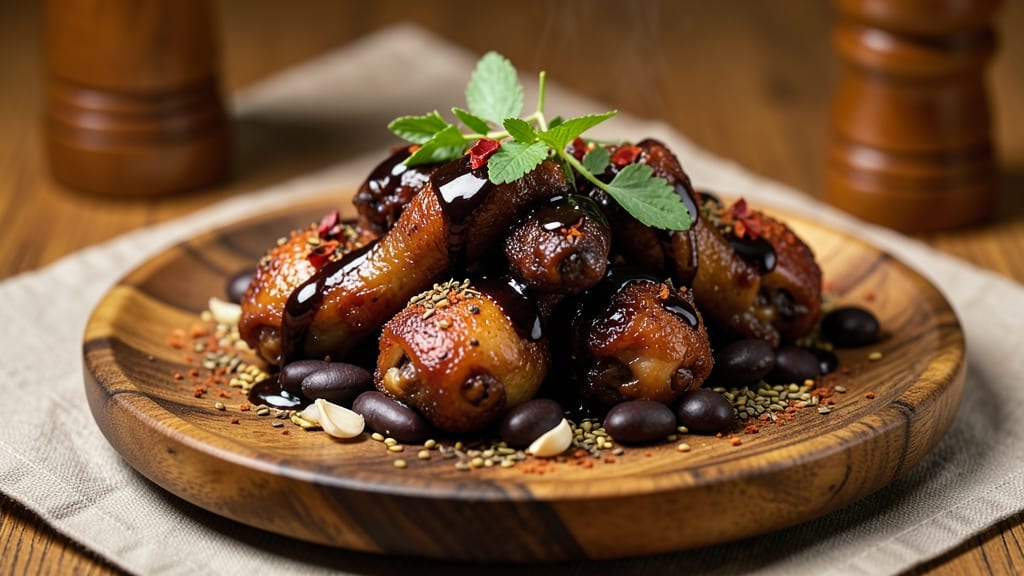 Black Bean and Chicken Feet Recipe: Savory Umami Fusion With Crunchy Texture