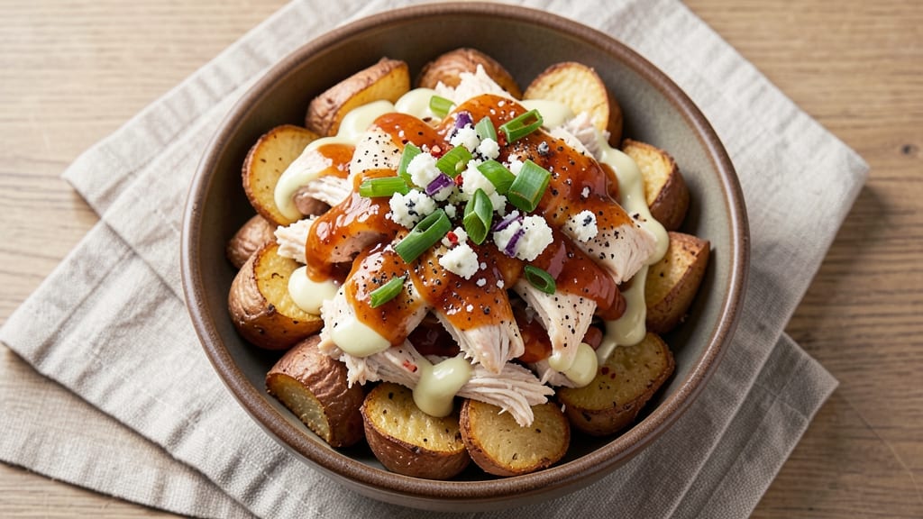 Buffalo Chicken Potato Bowls Recipe: Spicy Kick and Crispy Top Magic