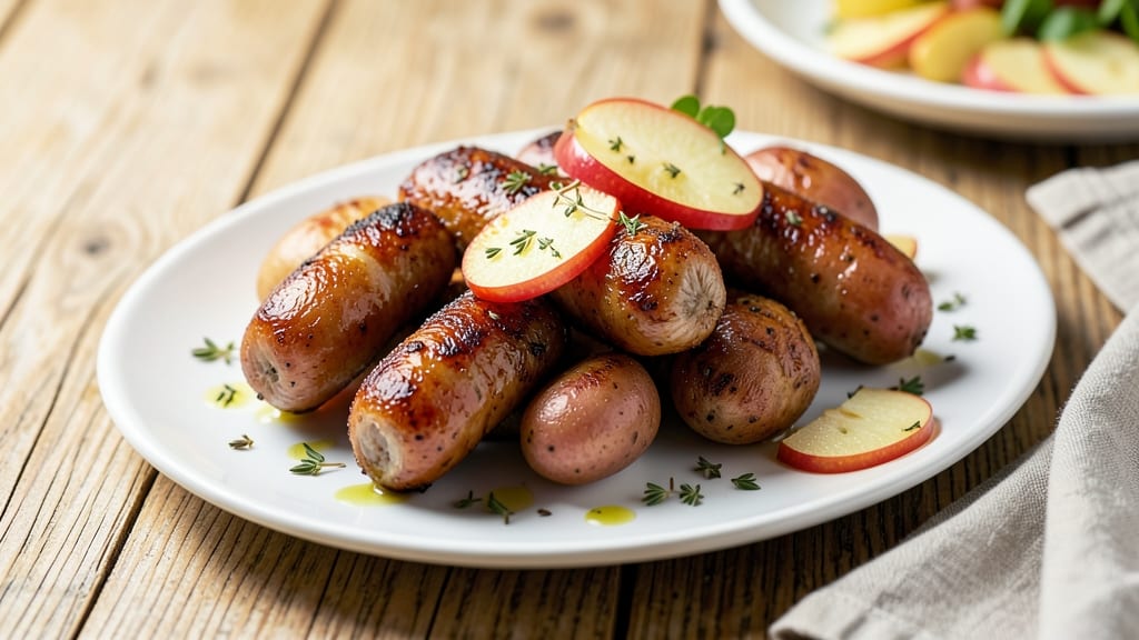 Apple Chicken Sausage and Potatoes Recipe: One-Pan Weeknight Wonder With Crispy Edges
