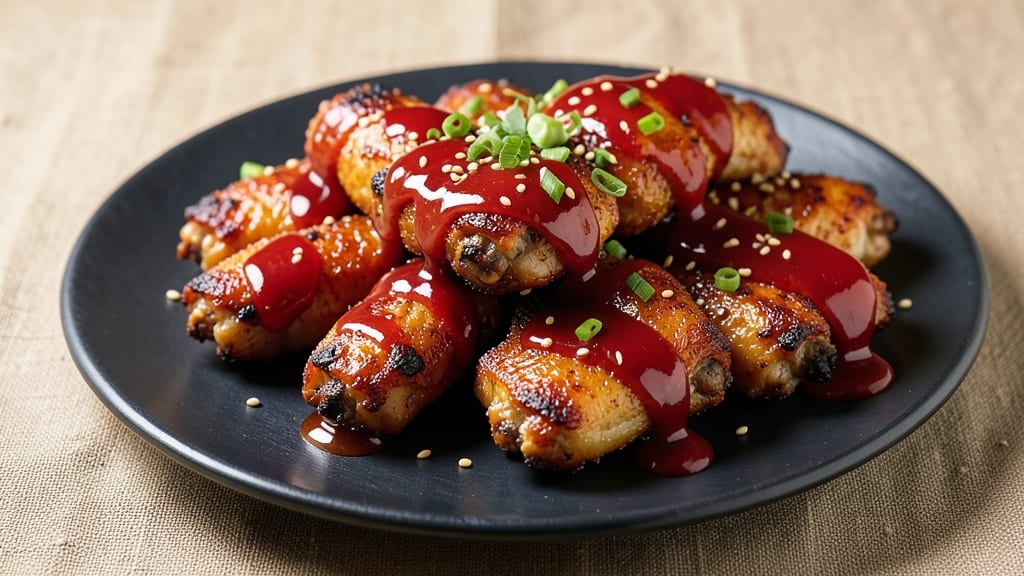Baked Korean BBQ Chicken Wings Recipe: Sweet-Spicy Glaze That Sticks Like Magic