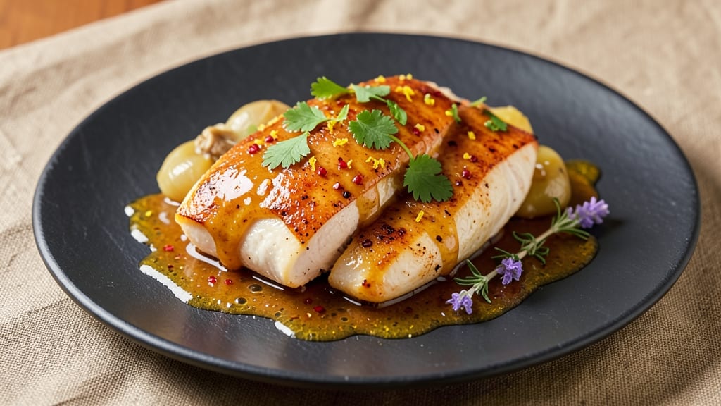 Boiled Chicken Sauce Recipe: Herbed Lemon-Garlic Velvety Richness