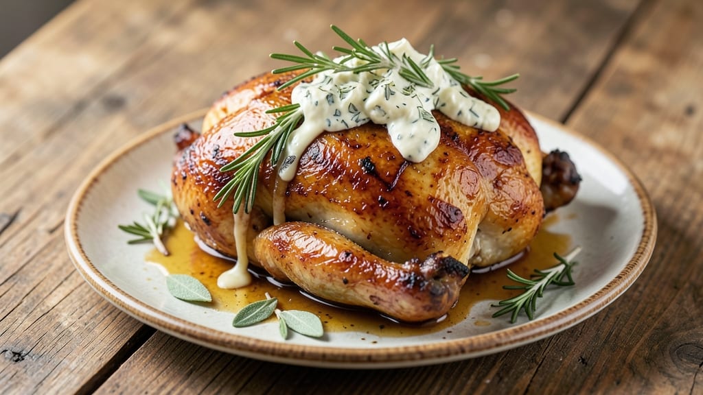 Anne Burrell's Roasted Chicken Recipe: Juicy Golden Skin With Herbed Butter Magic
