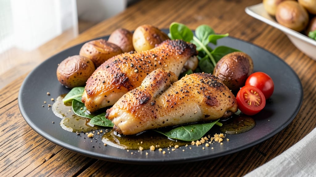 Baked Frozen Chicken Thighs Recipe: Crispy Skin Without the Deep Fryer