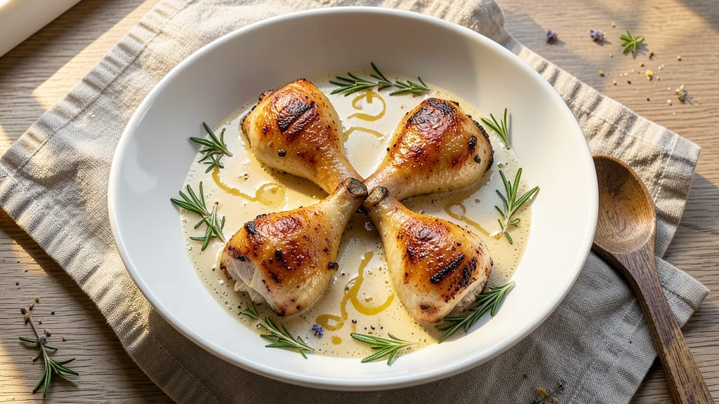 Baked Chicken Thighs With Cream Of Chicken Soup Recipe: Crispy-Skinned Comfort With Velvety Sauce