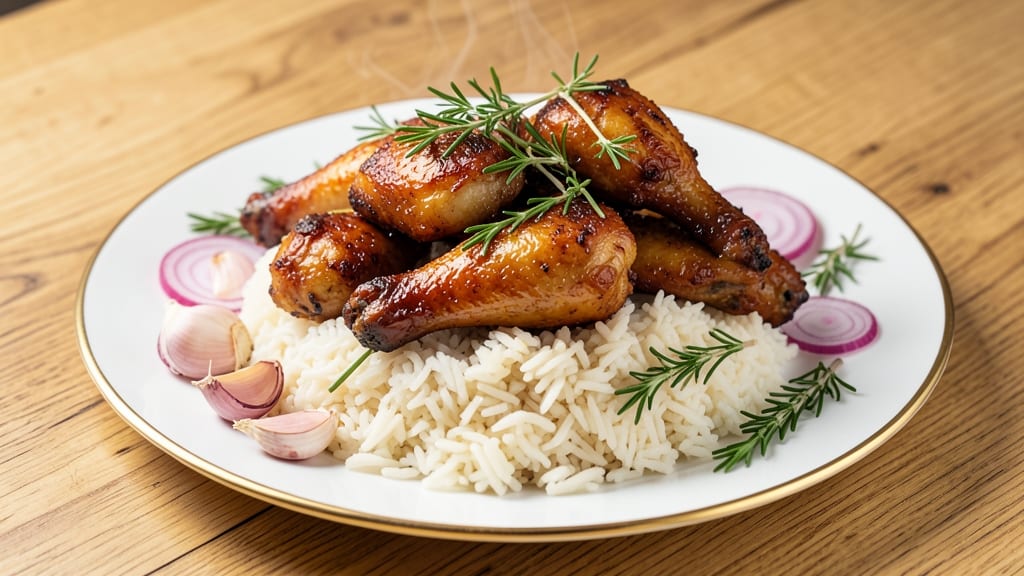 Boiled Chicken Wings and Rice Recipe: One-Pot Comfort with Herby Broth Magic