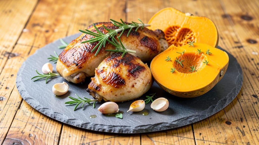 Baked Chicken And Butternut Squash Recipe: Sweet-Savory Roast With Caramelized Edges