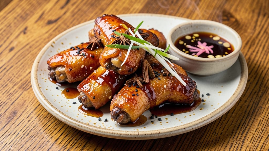 Baked Chinese Chicken Wings Recipe: Five-Spice Glazed Crunch in 40 Minutes