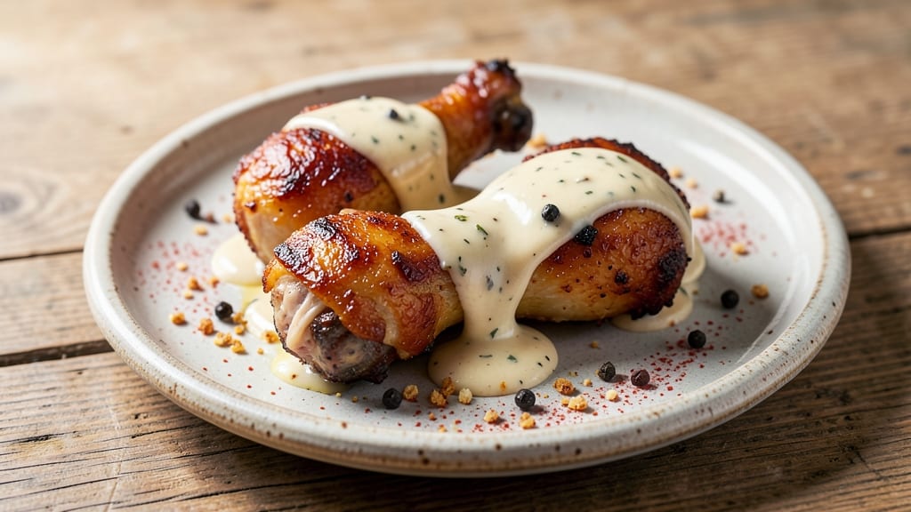 Baked Chicken Legs Recipe with Cream of Chicken: Crispy Skin, Creamy Sauce Harmony