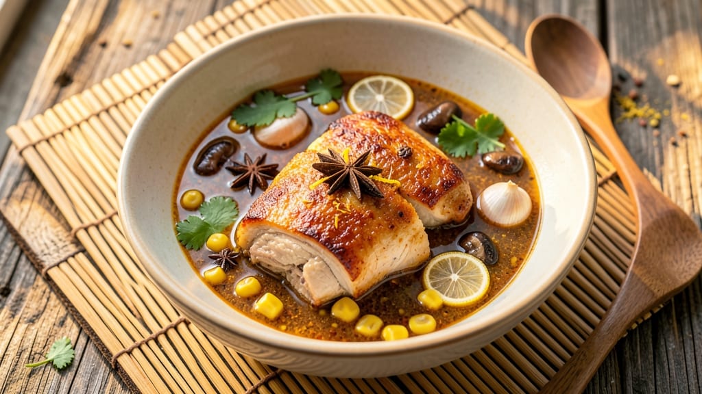 Authentic Chinese Chicken and Sweetcorn Soup Recipe: Fragrant Ginger-Star Anise Broth With Silky Corn