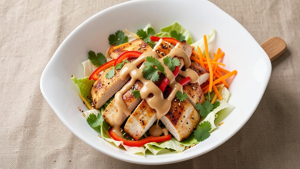 Applebee's Asian Chicken Salad Copycat Recipe: Crunchy Peanut Dressing Meets Sweet Chili Heat
