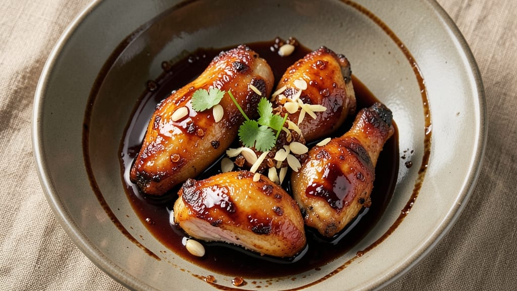 Baked Hoisin Chicken Thighs Recipe: Glossy Caramelized Crunch With Umami Depth