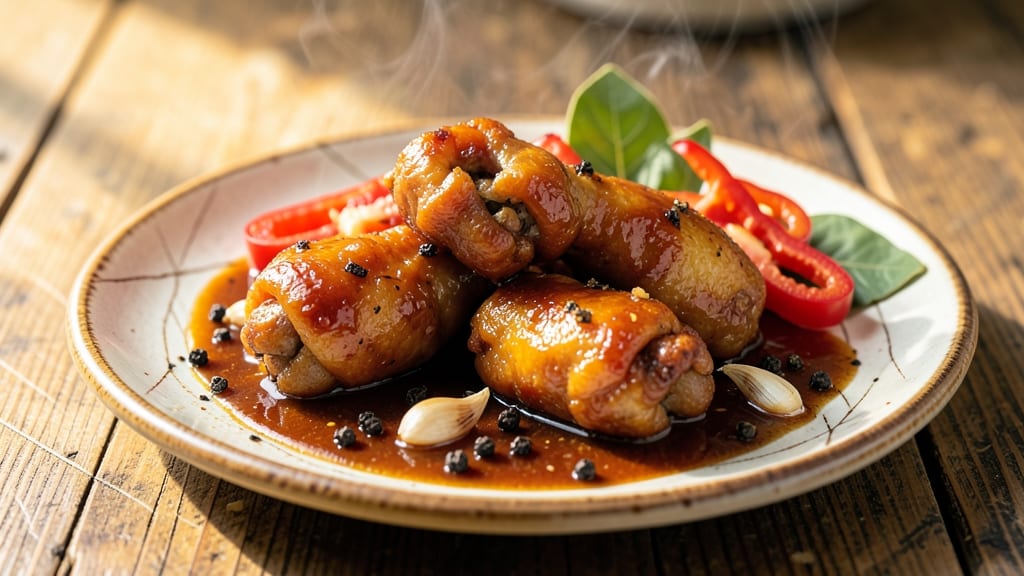 Adobong Chicken Feet Recipe: Filipino-Style Braised Crunch and Tenderness