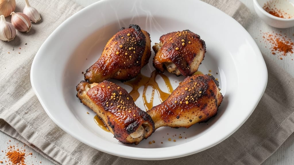 Air Fry Chicken Leg Quarters Recipe: Crispy Skin, Juicy Meat in 20 Minutes