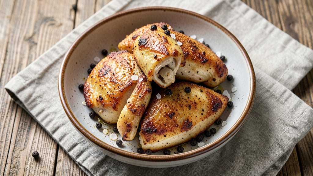Air Fry Chicken Quarters Recipe: Juicy Crispy Skin in 20 Minutes