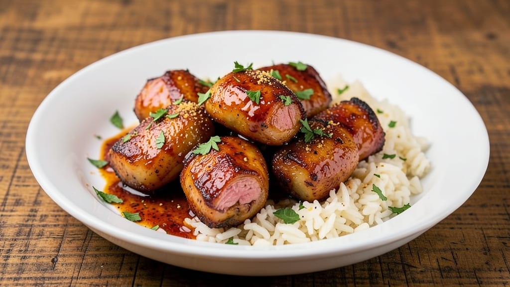 Best Chicken Gizzards and Rice Recipe: Savory-Spiced Gizzards With Fluffy Cilantro-Lime Rice