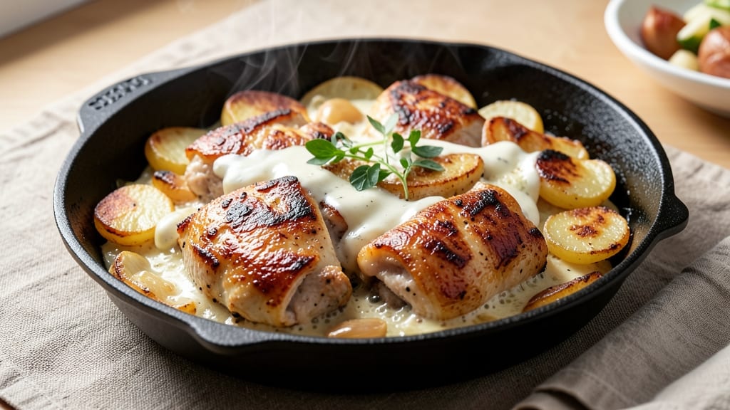 Betty Crocker Au Gratin Potatoes Chicken Recipe: One-Pan Harmony of Crispy Top and Creamy Layers