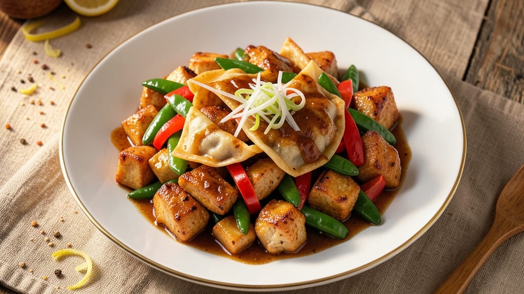 Applebee's Chicken Wonton Stir Fry Recipe: Crispy Wonton Bites with Sweet-Savory Sauce