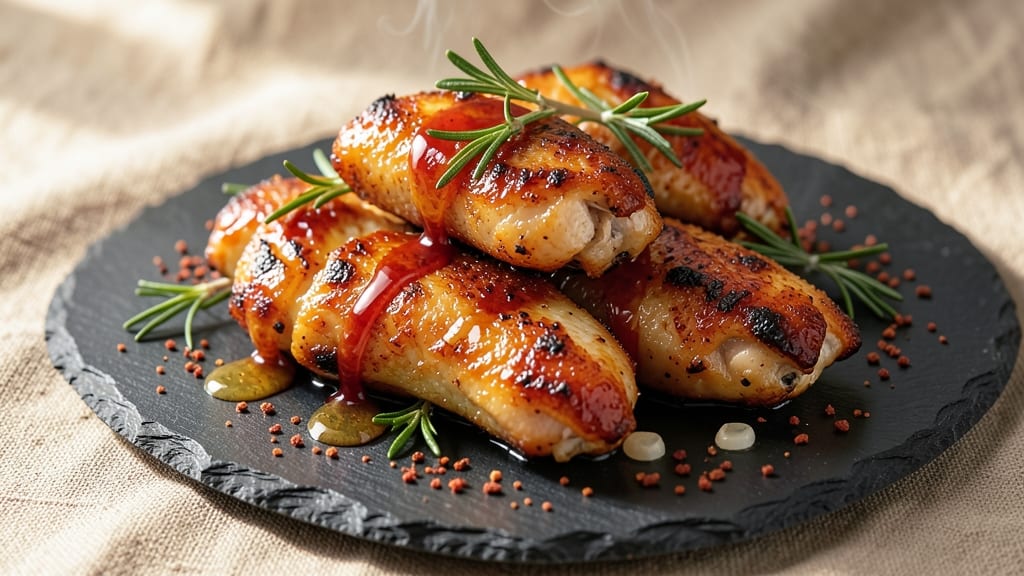 Baked Chicken Wings Marinade Recipe: Smoky Garlic-Herb Infusion for Crispy Wings