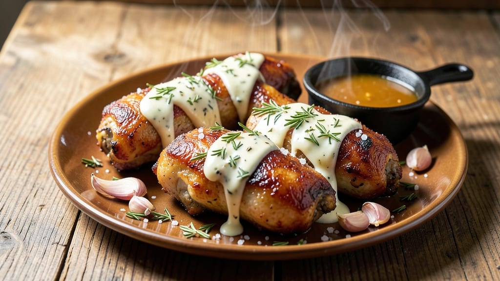 Boiled Chicken Drumsticks Recipe: Herbed Butter Baste for Juicy Results