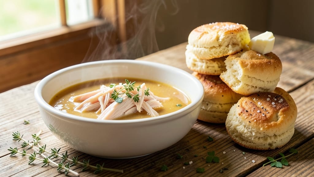 Campbell's Cream of Chicken and Biscuits Recipe: One-Pan Comfort with Velvety Sauce