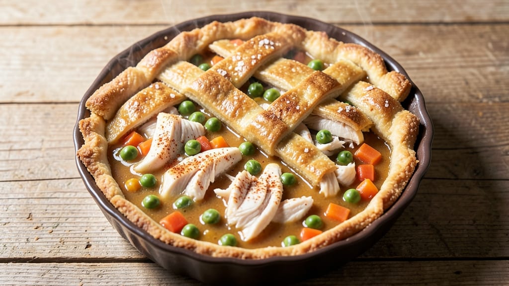 Campbell's Cream of Chicken Chicken Pot Pie Recipe: Flaky Crust Meets Comforting Creamy Filling