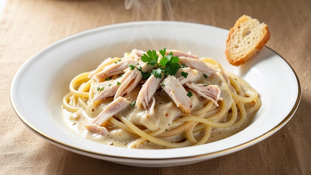 Campbell's Cream of Chicken Spaghetti Recipe: One-Pot Creamy Comfort in 25 Minutes