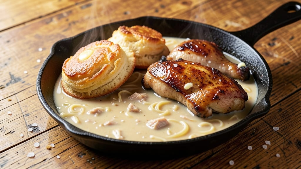 Campbell's Easy Chicken and Biscuits Recipe: One-Pan Comfort with Flaky Layers
