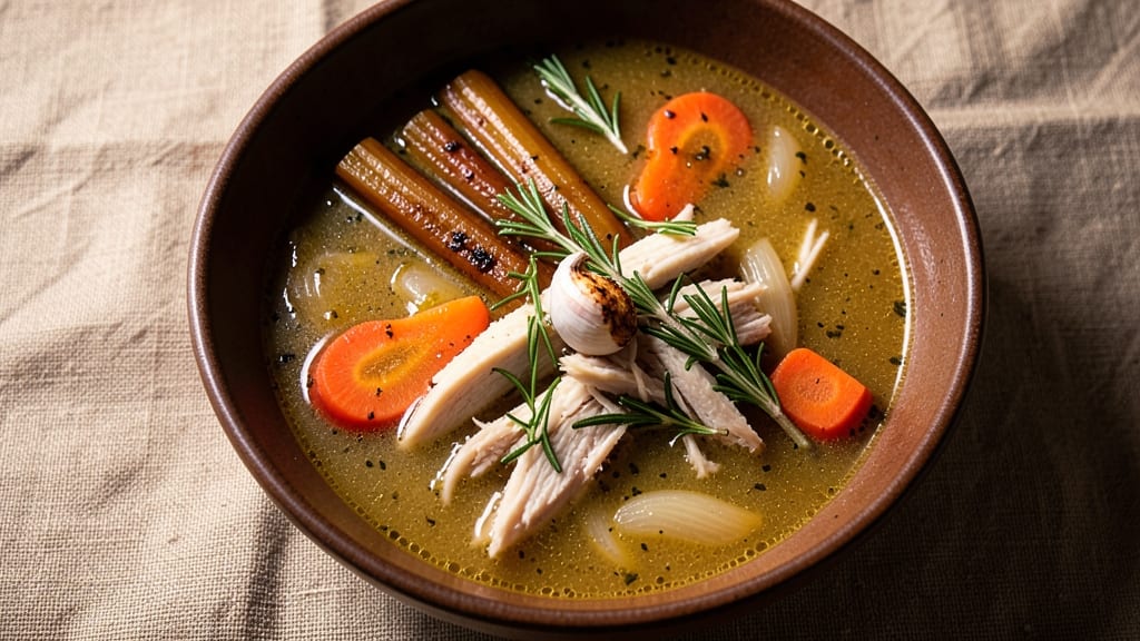 Carrabba's Copycat Chicken Soup Recipe: Celery Crown Crunch and Vanilla Shake Swirl Secrets