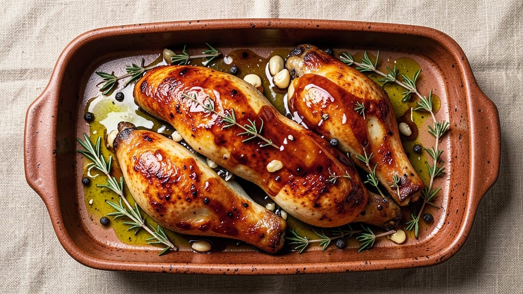 Baked Chicken With Worcestershire Sauce Recipe: Umami-Kissed Crispy Skin and Juicy Bites