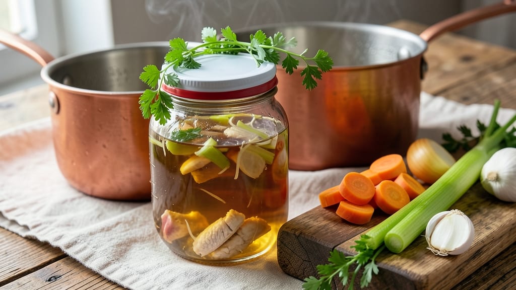 Chicken Broth Canning Recipe: Sterilized Flavor Locked for Year-Long Use