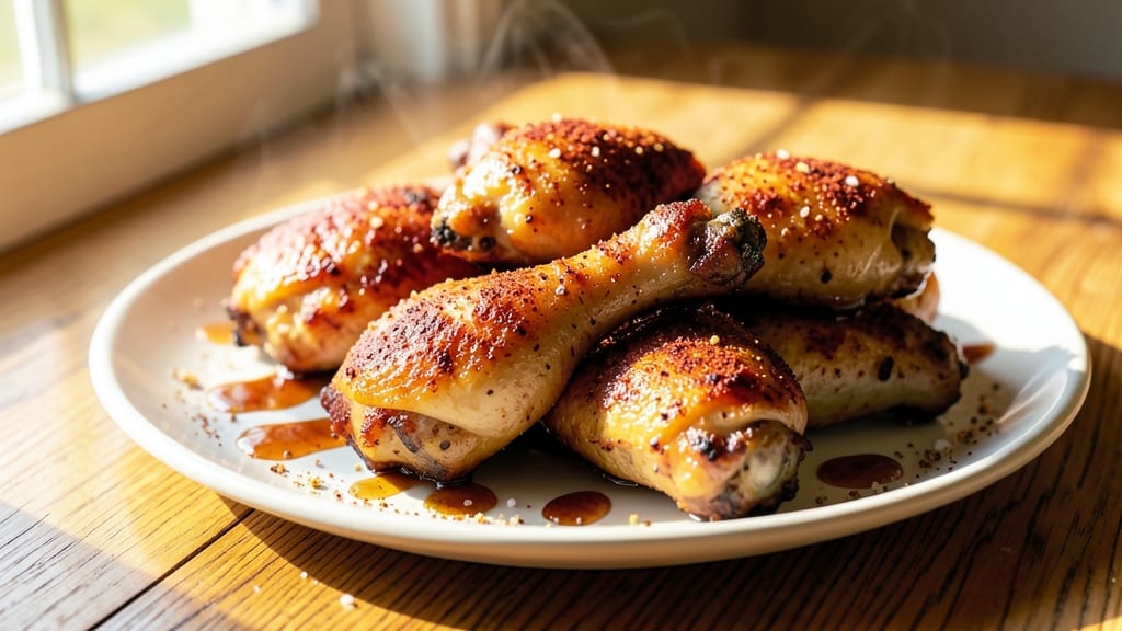 Chicken Legs and Wings Recipe: Smoky-Garlic Glaze for Crispy Bites