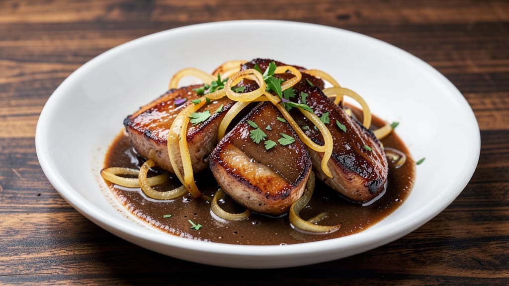 Chicken Liver and Onions With Gravy Recipe: Rich Pan Sauce Magic in One Pan