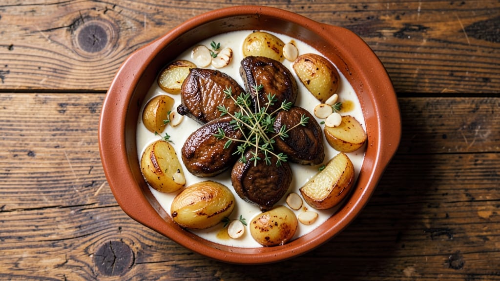 Chicken Liver and Potatoes Recipe: Pan-Seared Richness With Herby Crisp